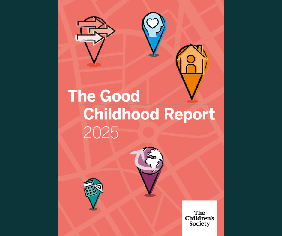 Front page of The Good Childhood Report 2025